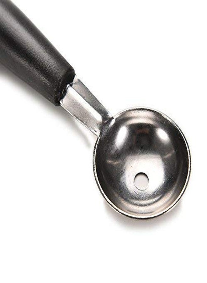 Elexiq Stainless Steel Double Scoop Melon Baller.Dual Double End Stainless Steel Melon Fruit Baller Scoop Icecream Desert Spoon Set of 2 - Image 3